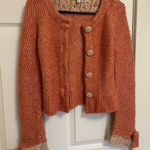 Women's Orange Sweater